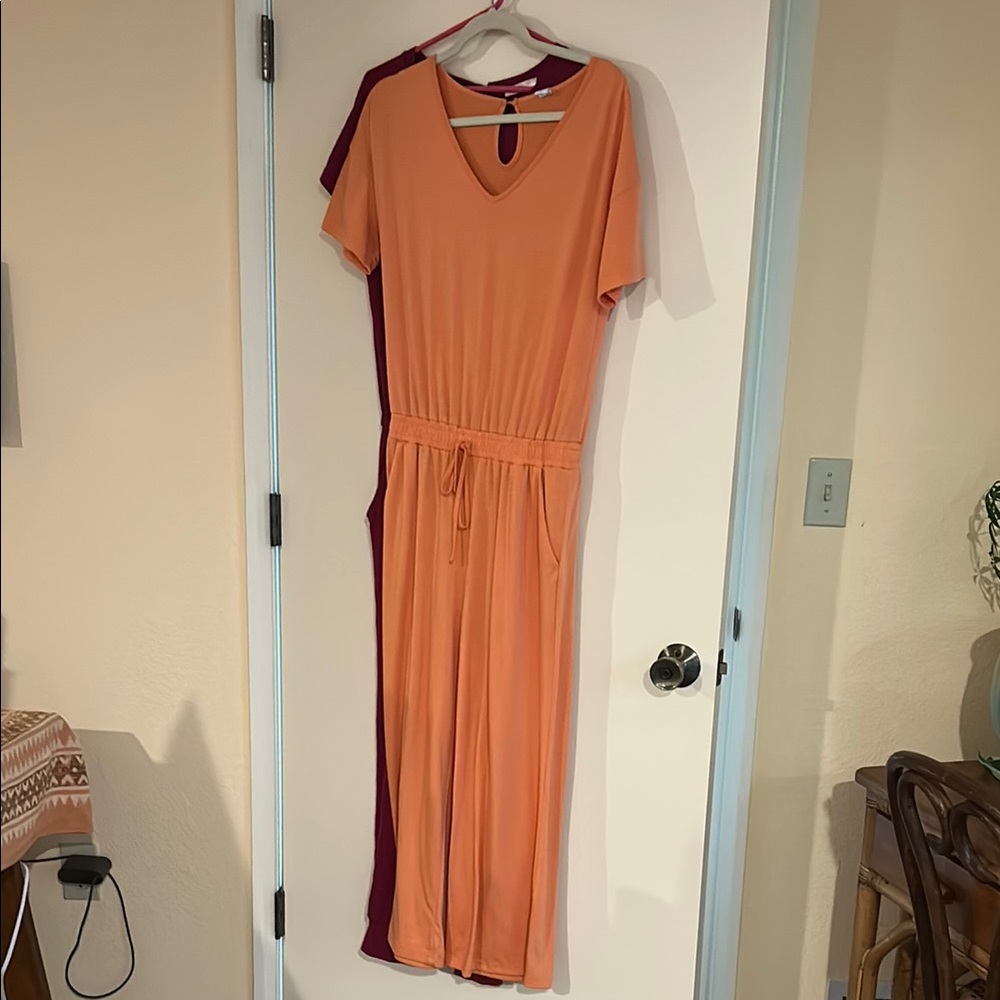 Peach Jumpsuit